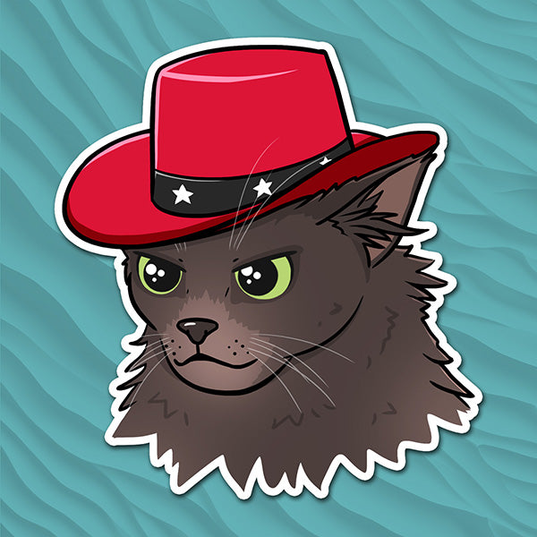 Meowdy - Sticker