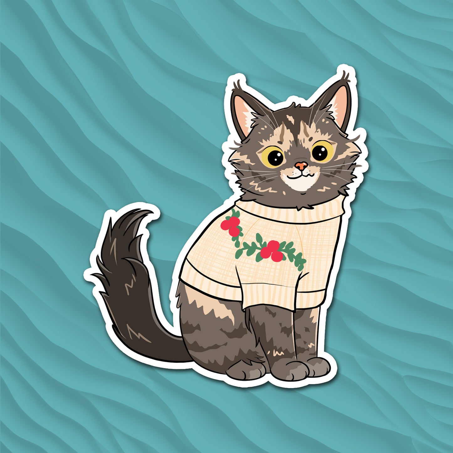 Mural's Sweater - Sticker