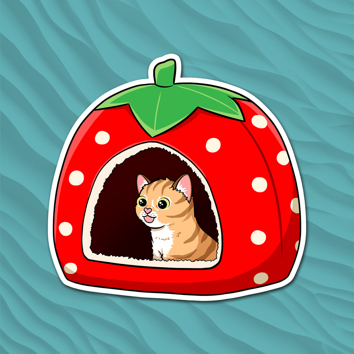 Crank's Strawberry - Sticker – ByJamestown