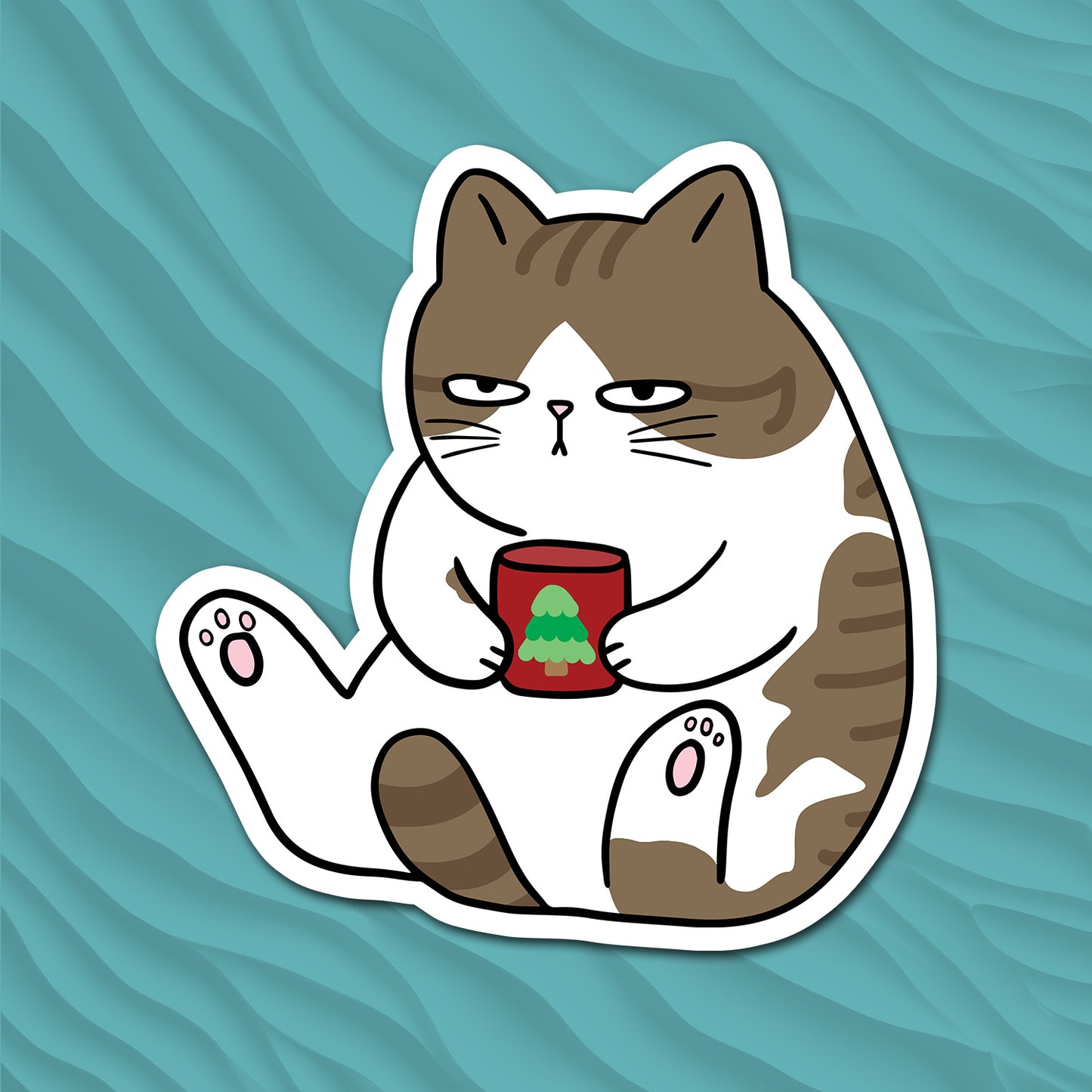 Custard's Coffee - Sticker