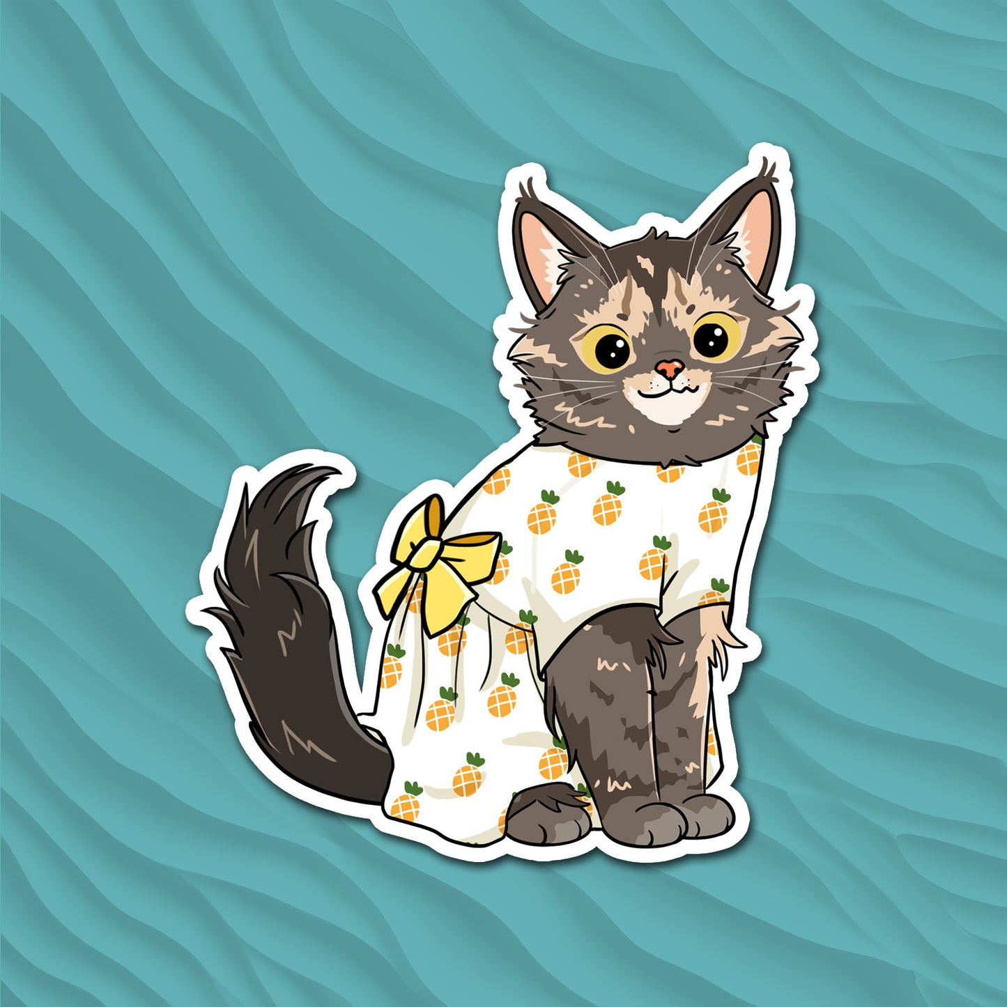 Mural's Dress - Sticker