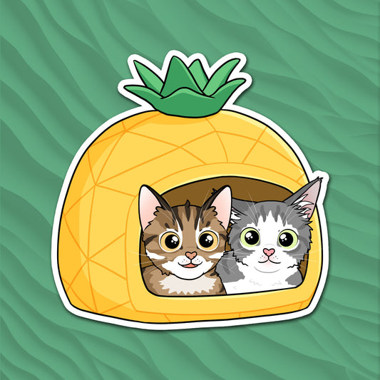 Pineapple Posse - Magnet