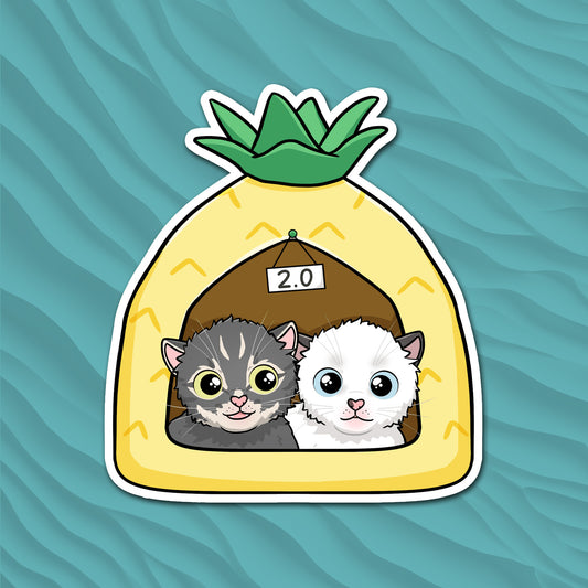 Pineapple Posse 2.0 - Sticker