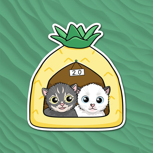 Pineapple Posse 2.0 - Magnet