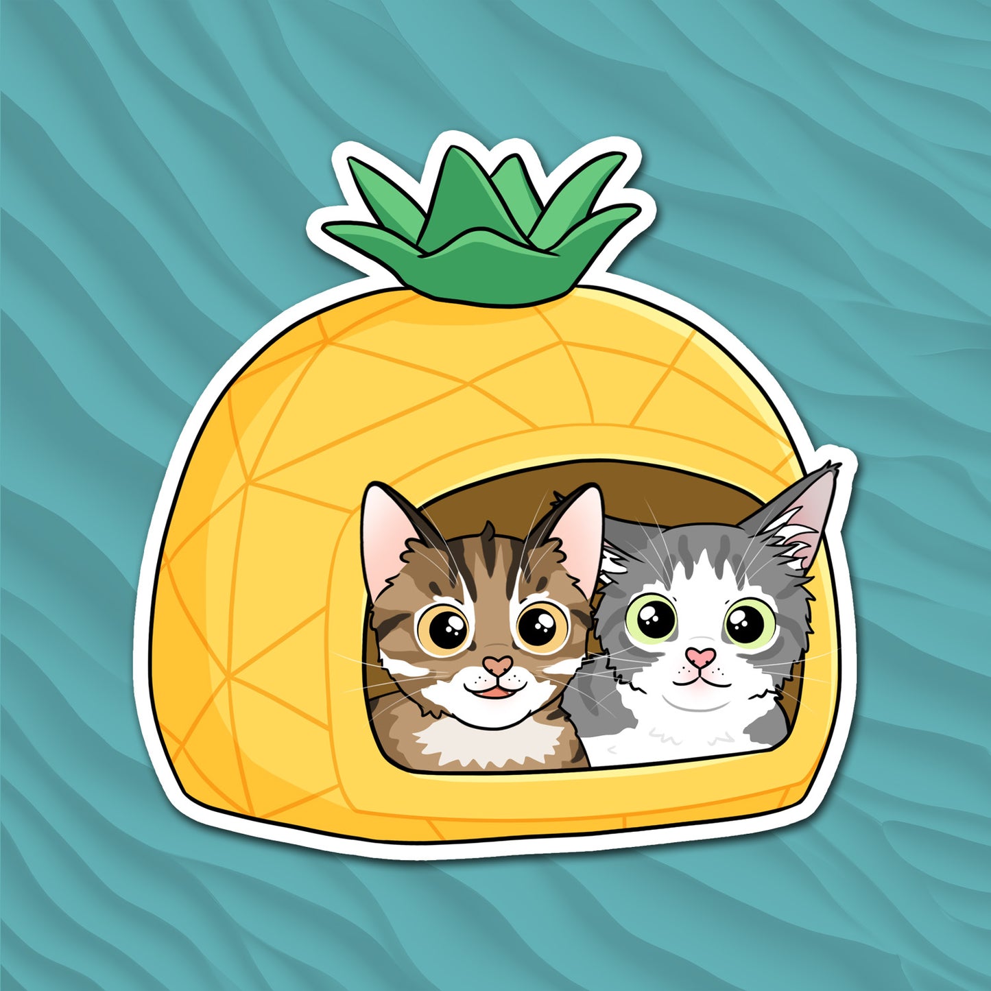 Pineapple Posse - Sticker